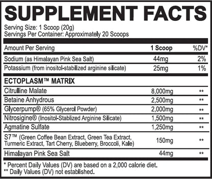 Black magic - Ectoplasm - 400g -5 saveurs
