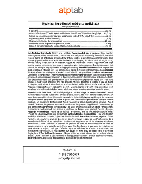 ATP Lab - Synerslim-180 Capsules