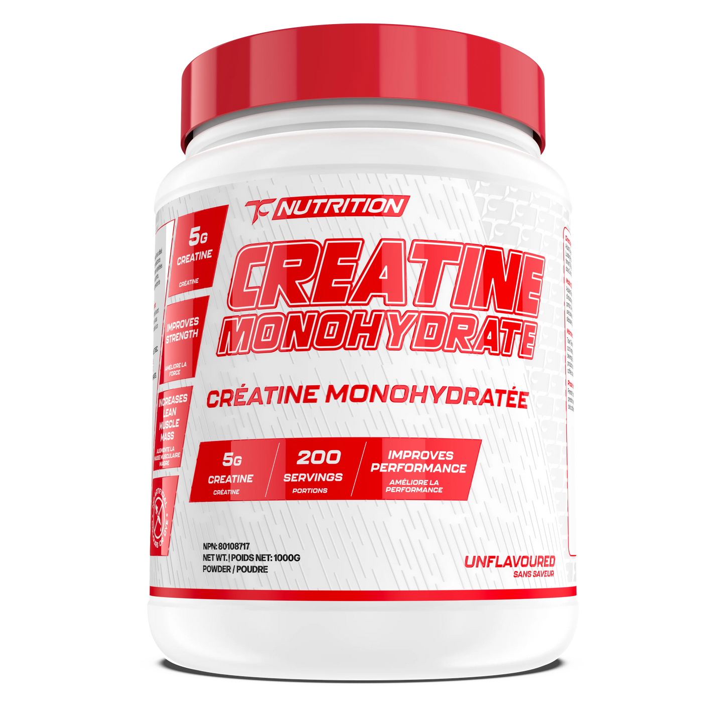 Tc Nutrition - Creatine 1000g