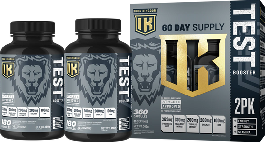 Iron Kingdom - Testo Booster - 2 packs - 360 capsules