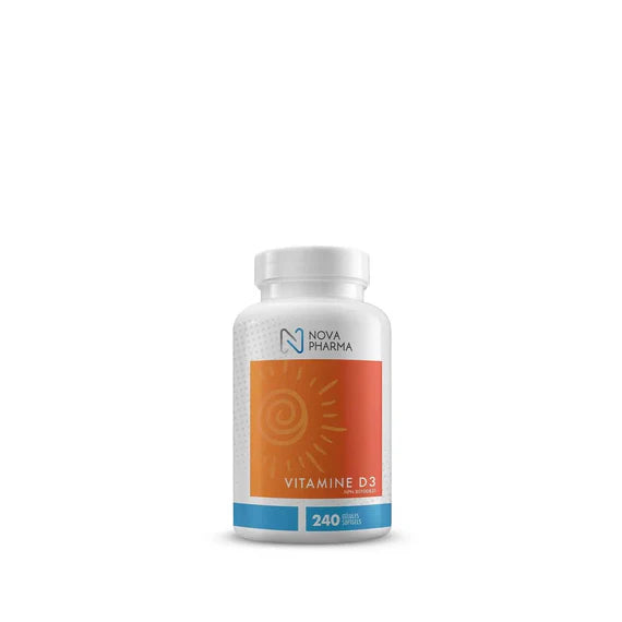 NovaPharma - Vitamine D3 - 240 capsules