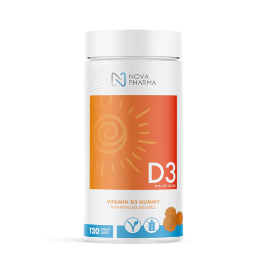 NovaPharma - Vitamine D3 - 120 jujubes