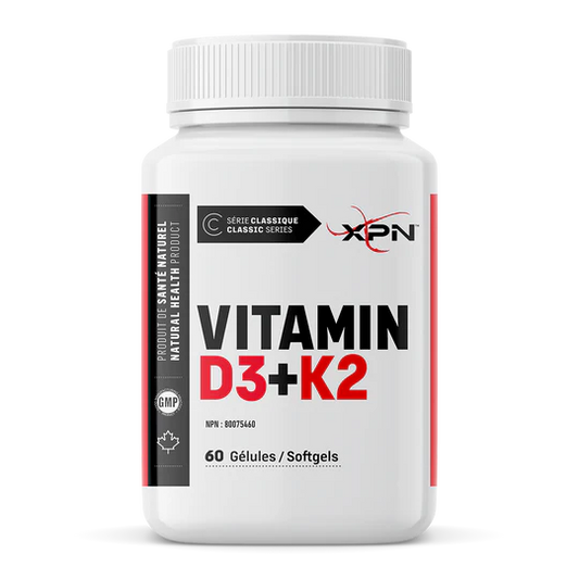 XPN - Vitamin D3 + K2 - 60 capsules