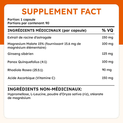 NIH - Adreno plus - 90 capsules
