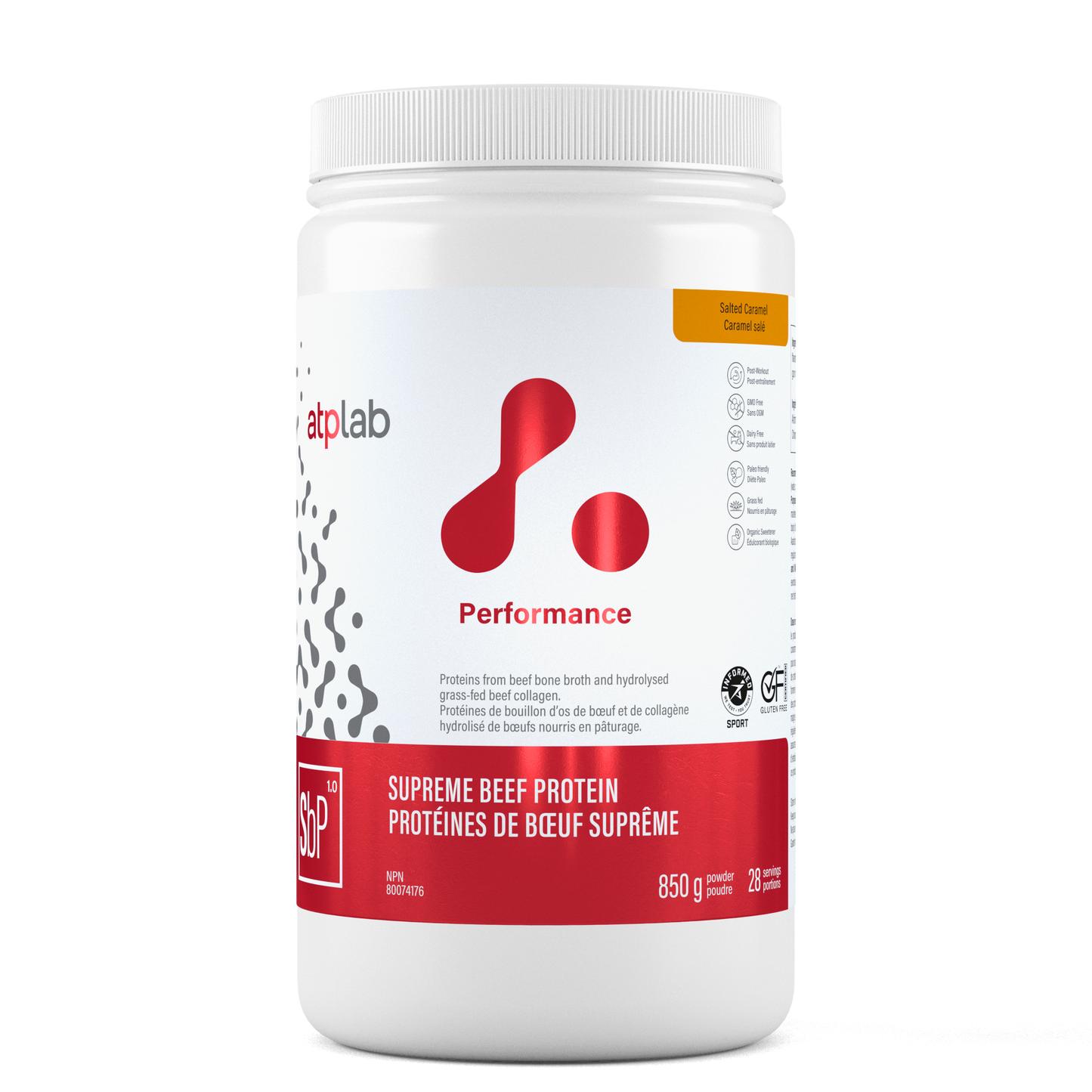 ATP Lab - Protéine de Bœuf Suprême - 850g - 2 saveurs