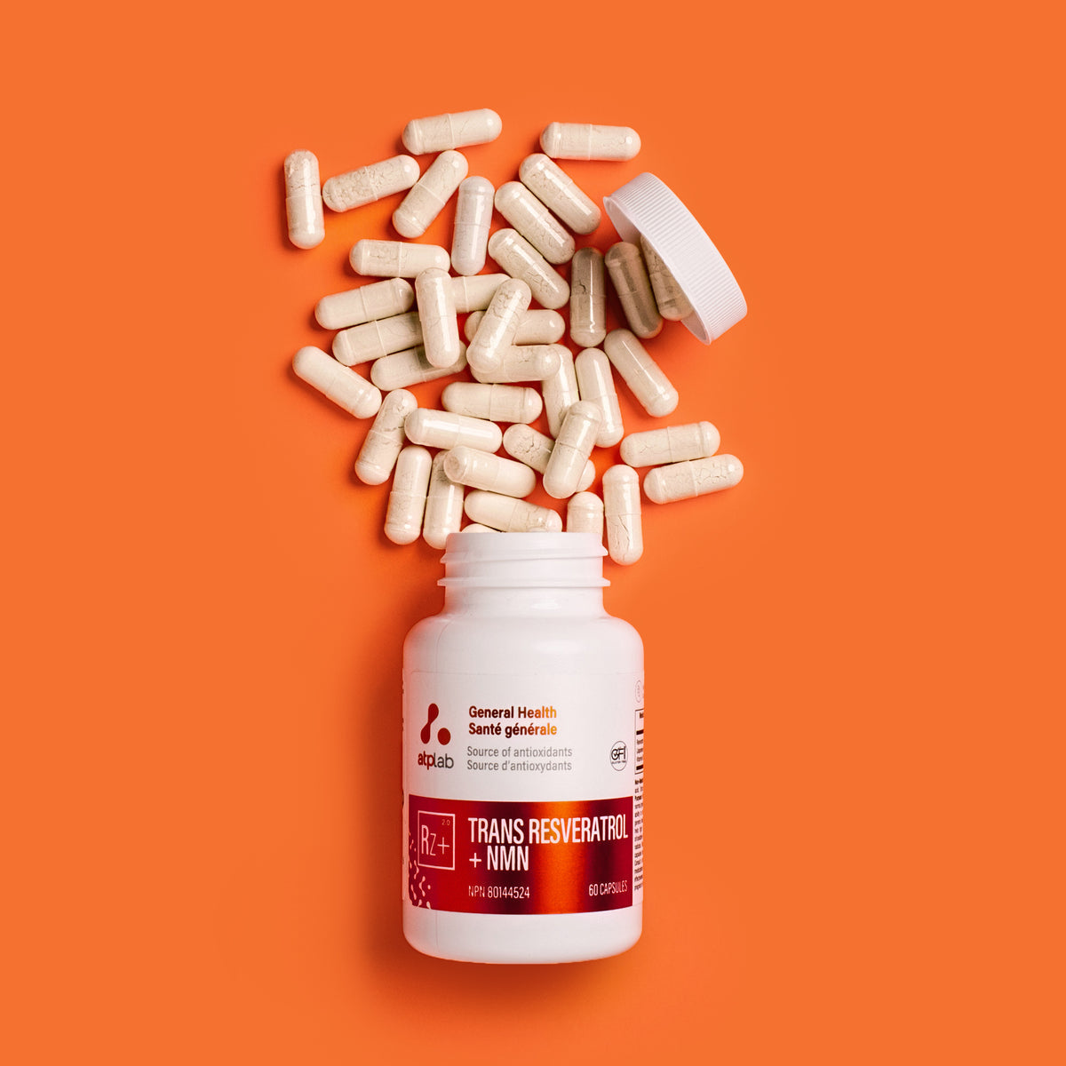 ATP Lab Trans Resveratrol + NMN 60 capsules