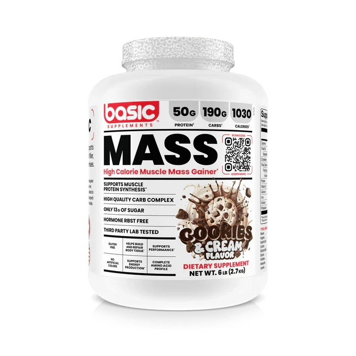 Basic Mass Gainer 6lbs Biscuits et crème