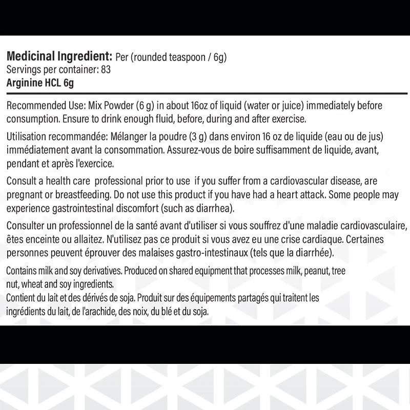 BioX - Arginine HCL - 500g