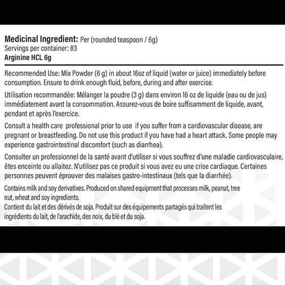 BioX - Arginine HCL - 500g