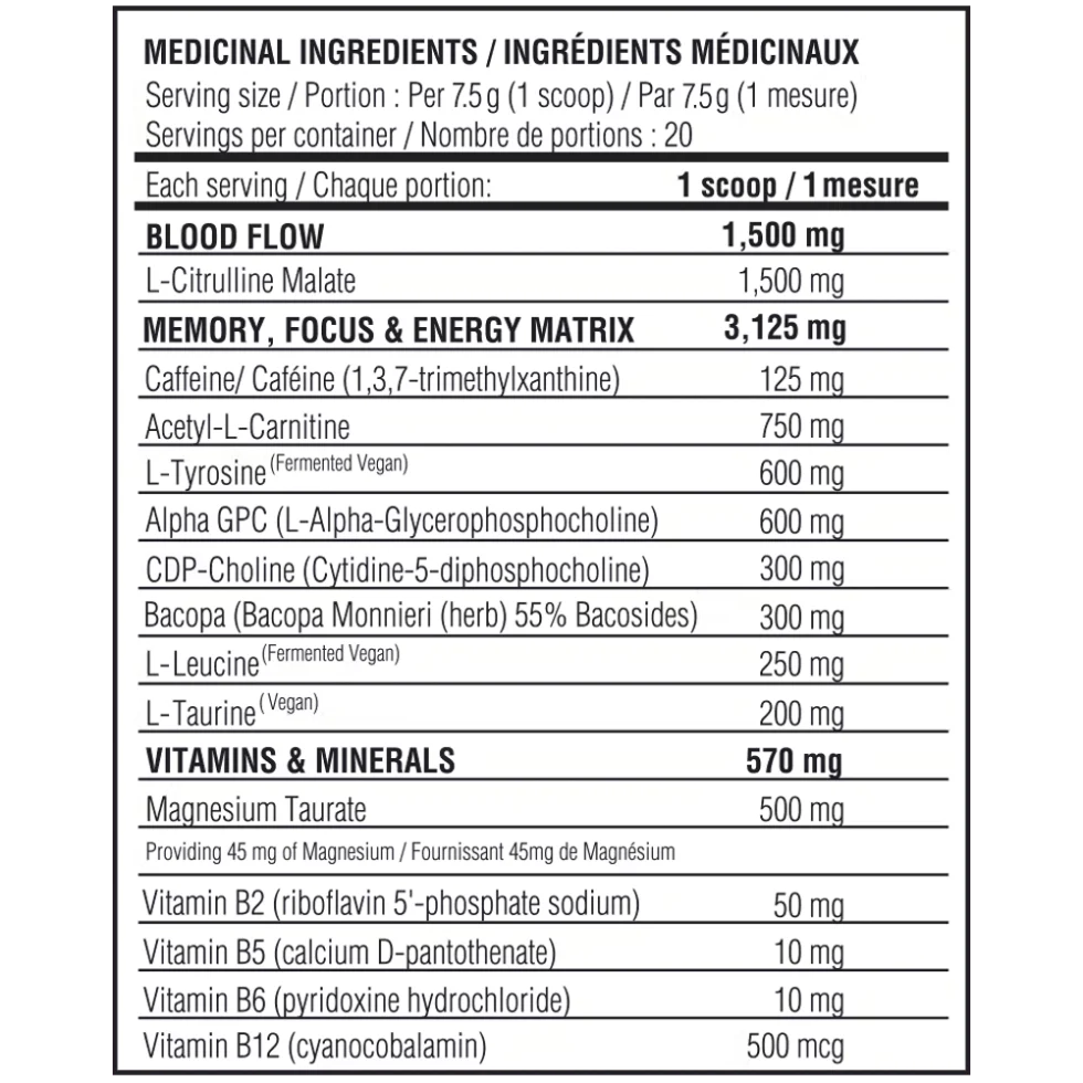 Believe - Brain fuel - 150g - 3 saveurs