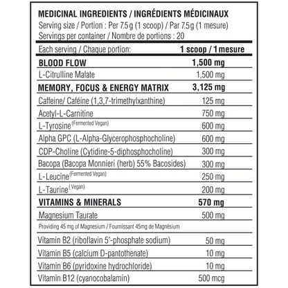 Believe - Brain fuel - 150g - 3 saveurs