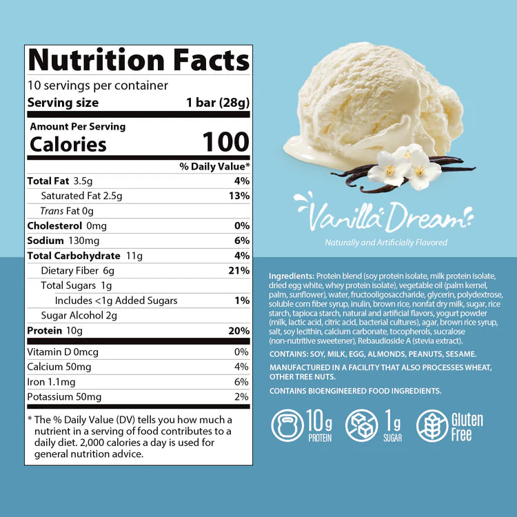 Genius Gourmet- Barres Proteiné