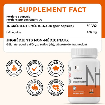 NIH - L-Theanine - 90 capsules