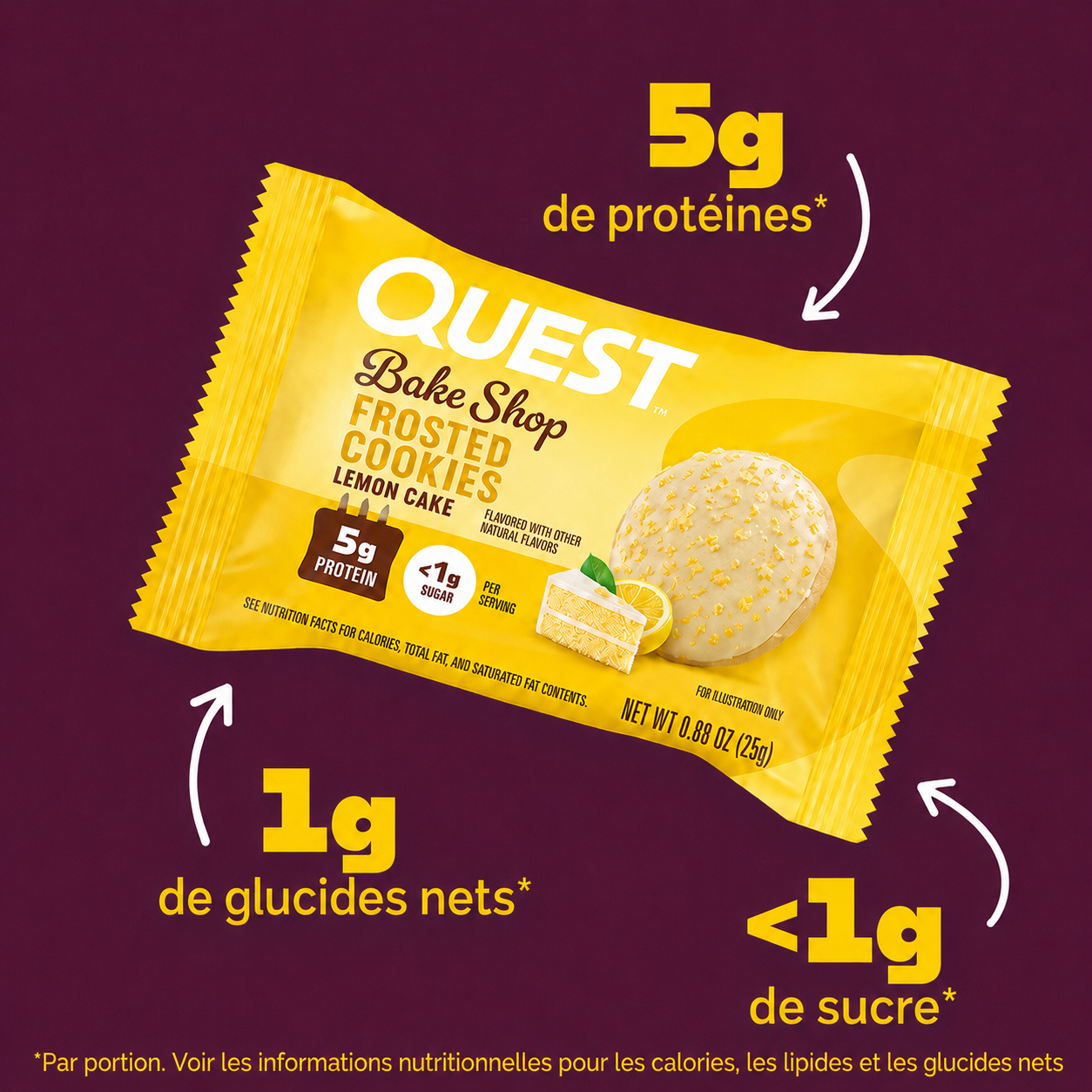 Quest Frosted Cookie