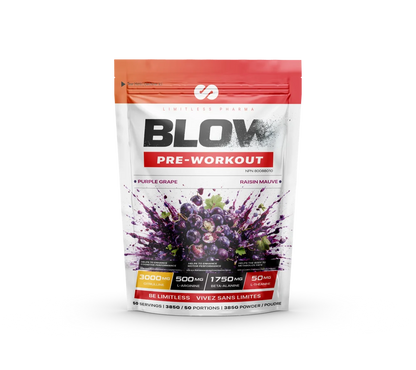 Limitless Pharma - Blow Pre-Workout - 385g - 9 saveurs