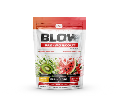 Limitless Pharma - Blow Pre-Workout - 385g - 9 saveurs