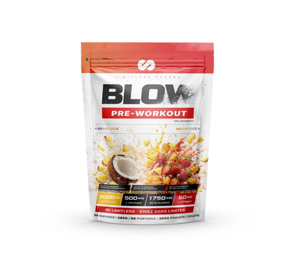 Limitless Pharma - Blow Pre-Workout - 385g - 9 saveurs