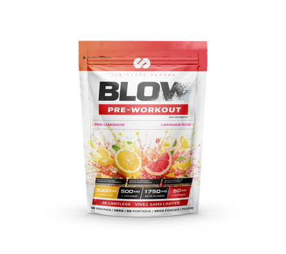 Limitless Pharma - Blow Pre-Workout - 385g - 9 saveurs