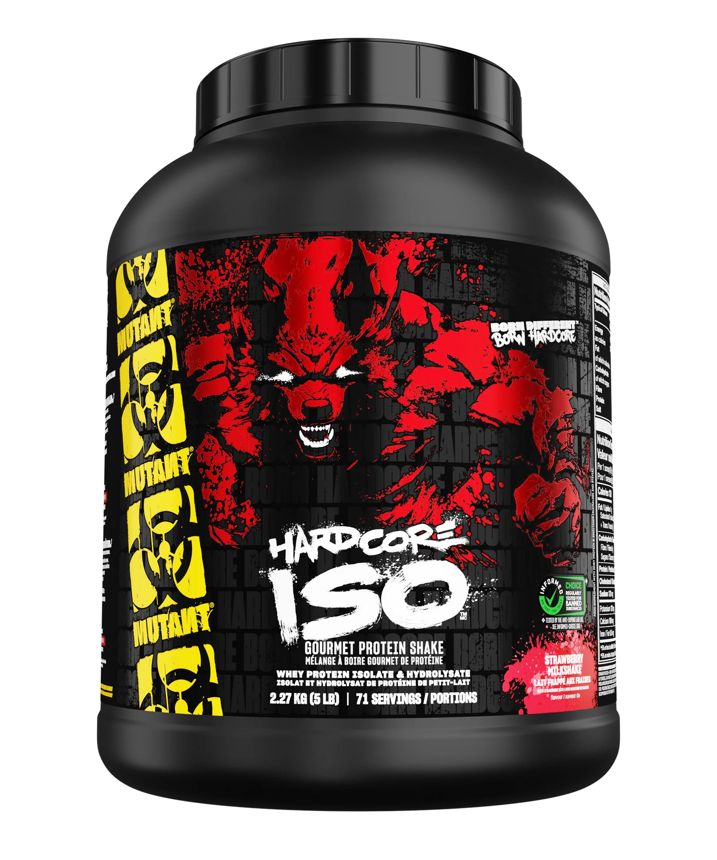 Mutant Hardcore Iso/Iso Surge - 5lbs