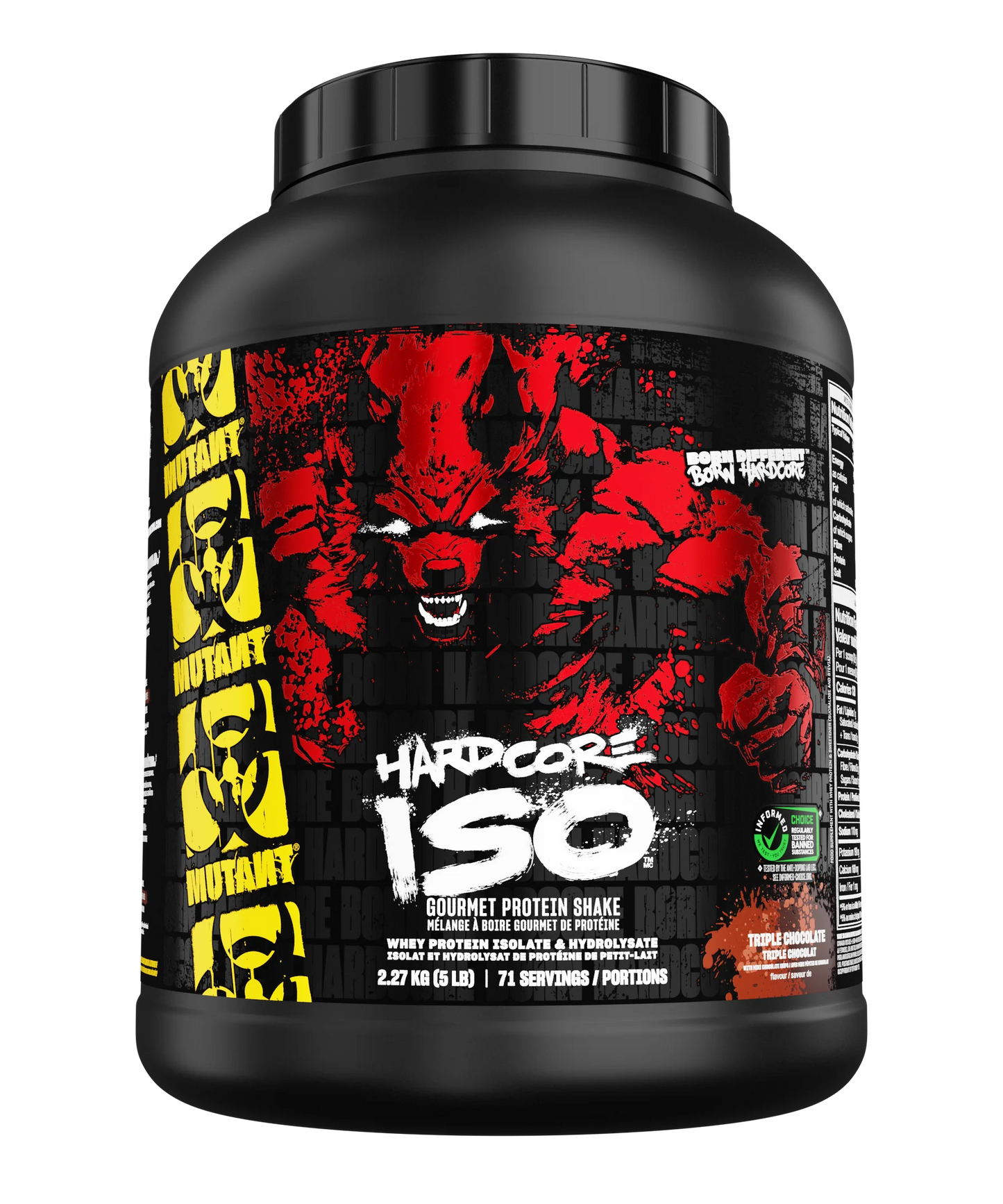 Mutant Hardcore Iso/Iso Surge - 5lbs