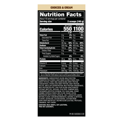 Mutant - MASS 15lbs - 5 saveurs
