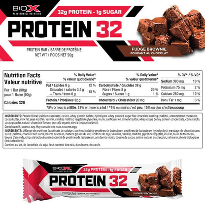 BioX - Protein 32 bars (Boîte de 12)