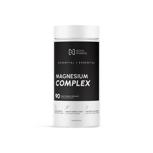 NovaPharma - M-G Pro Complexe de Magnésium - 90 capsules