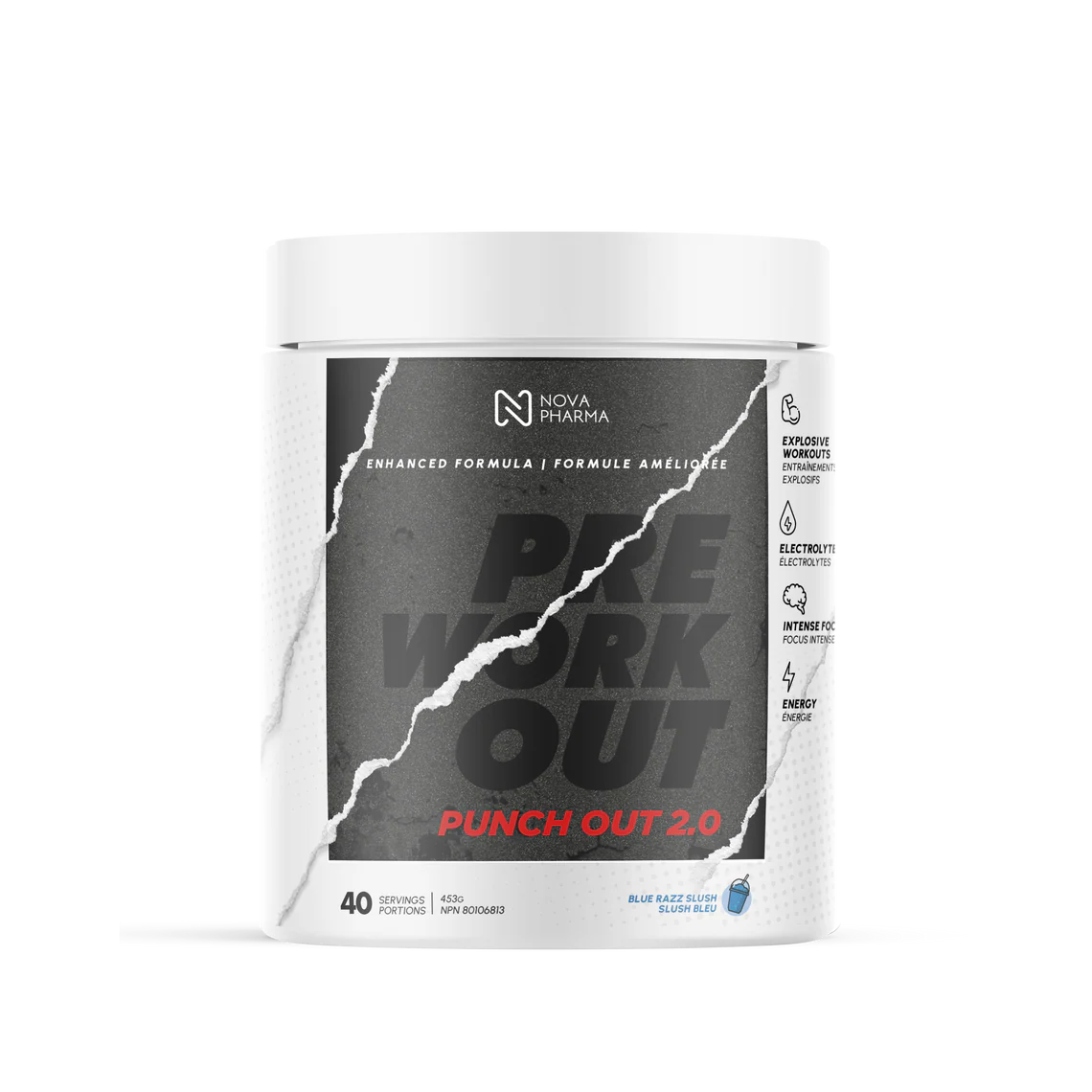 NovaPharma - Punch out - 453g - 5 saveurs