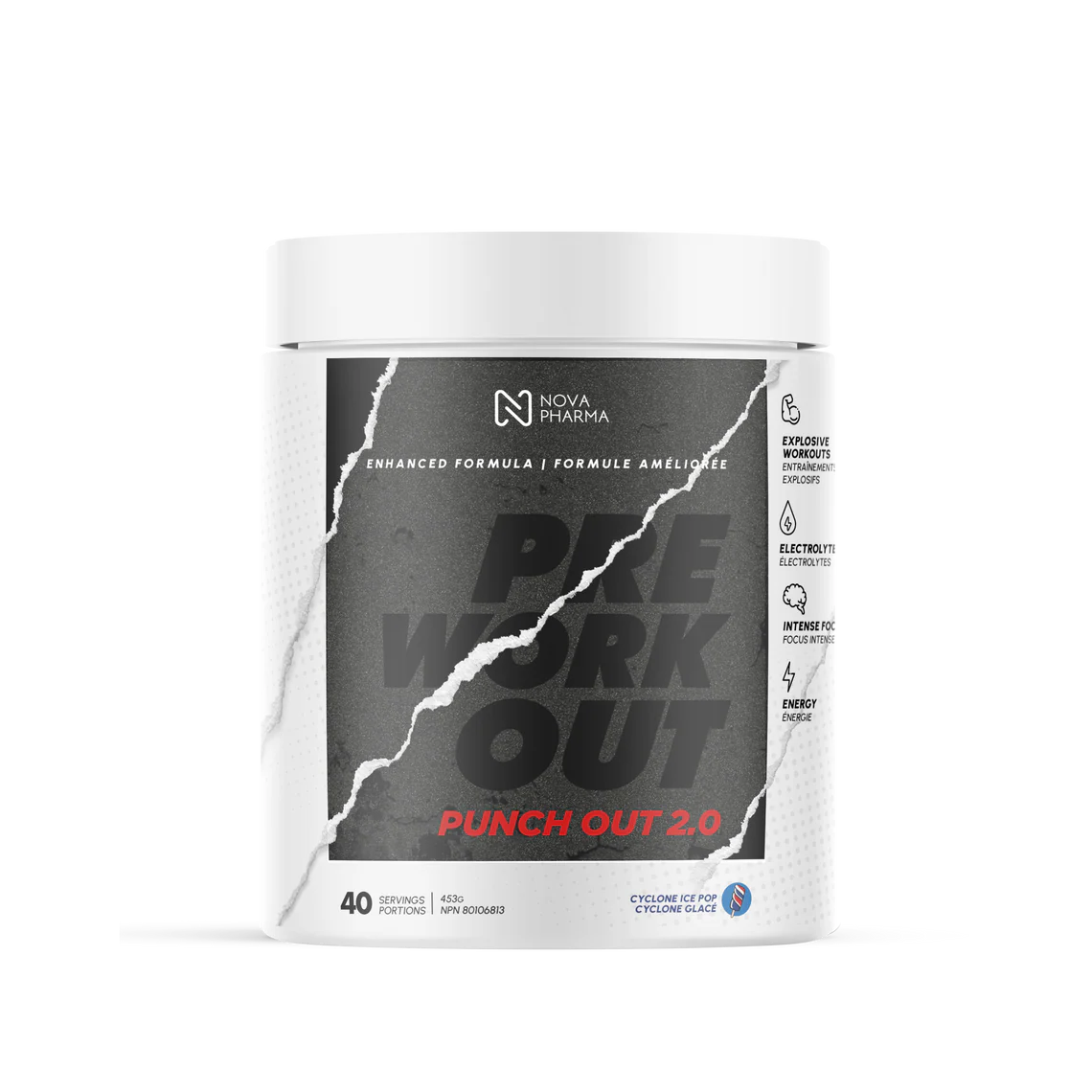 NovaPharma - Punch out - 453g - 5 saveurs