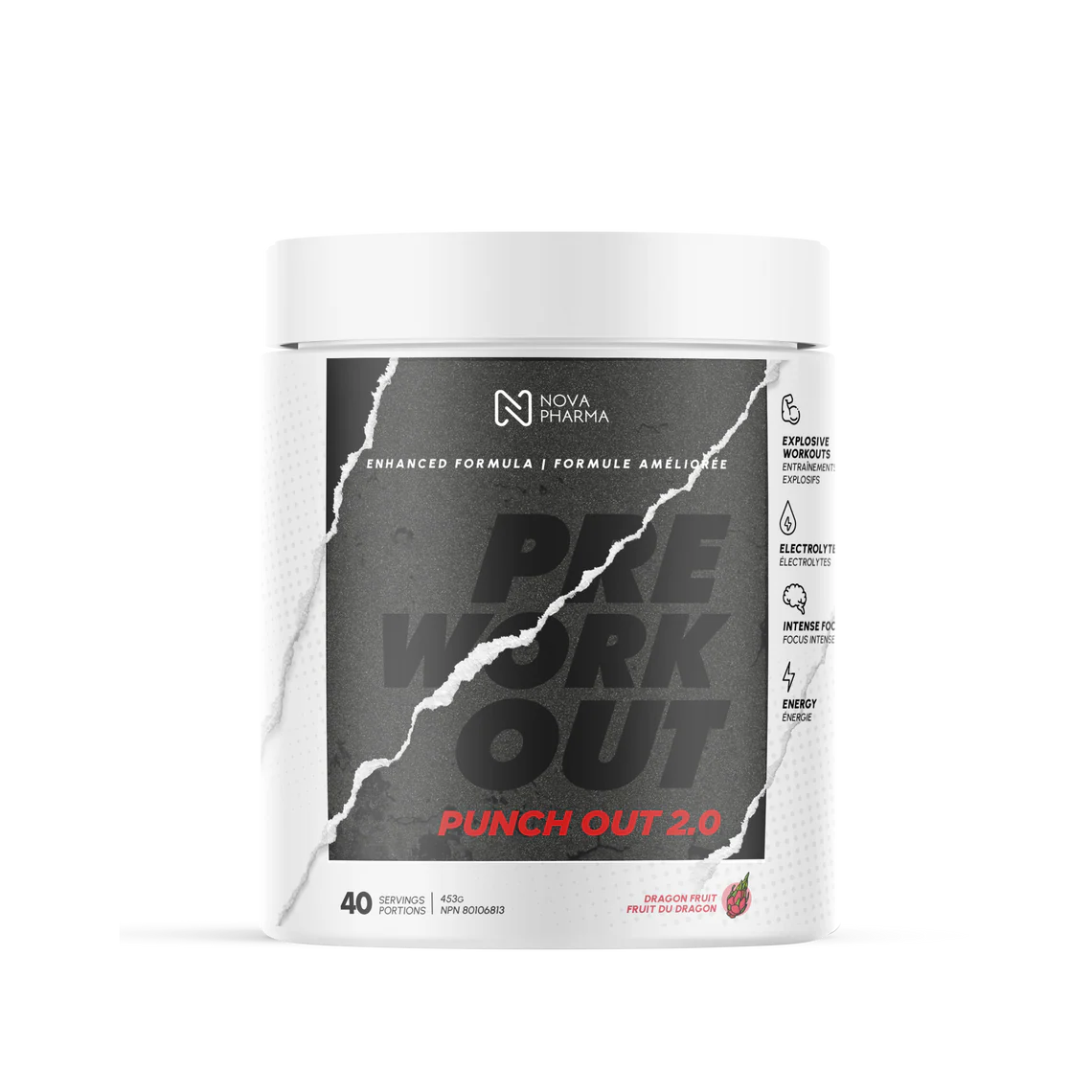 NovaPharma - Punch out - 453g - 5 saveurs