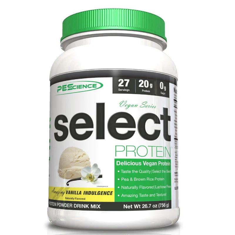 PEScience - Select vegan - 1.9lbs - 5 saveurs