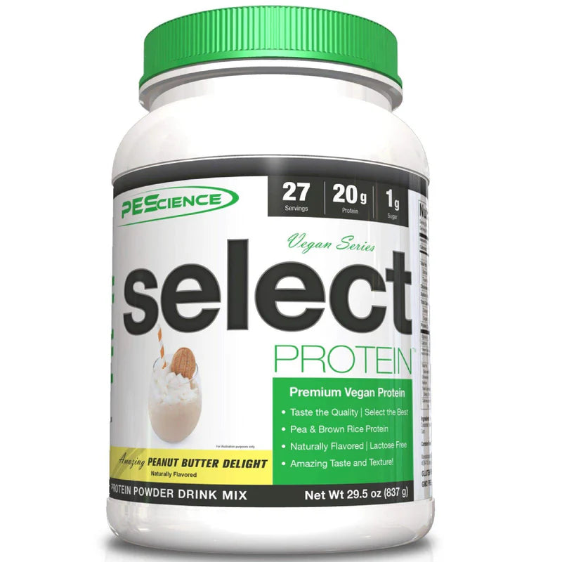 PEScience - Select vegan - 1.9lbs - 5 saveurs