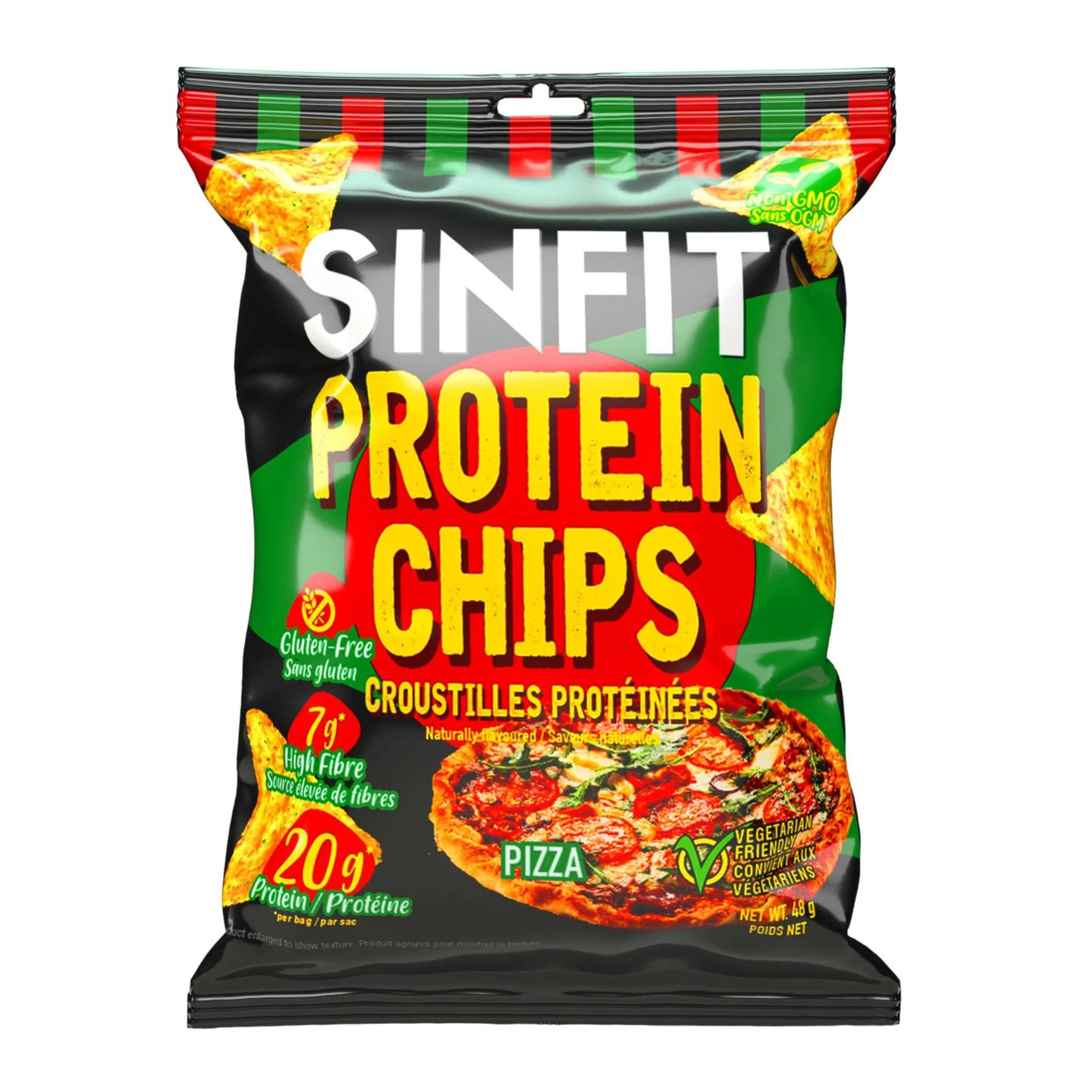 Sinfit - Protein chips - 48g - 3 saveurs