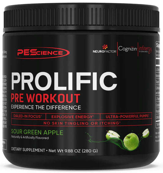 PEScience - Prolific pré-workout - 40 portions