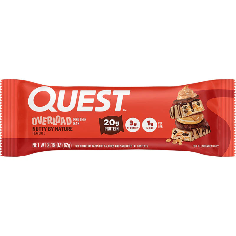 Quest - Overload Barre de protéine 60g