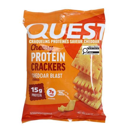 Cheesy Protein Crackers