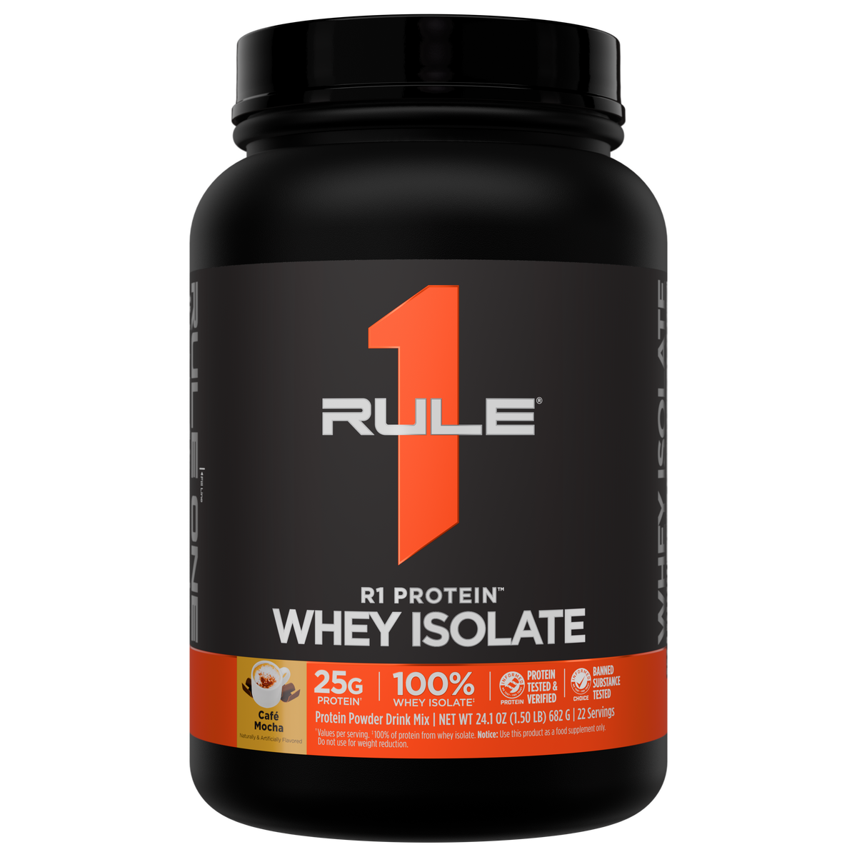 R1 Whey Isolate 2 lb - Café Moka