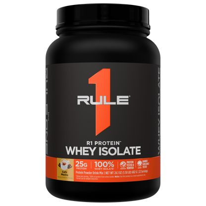 R1 Whey Isolate 2 lb - Café Moka