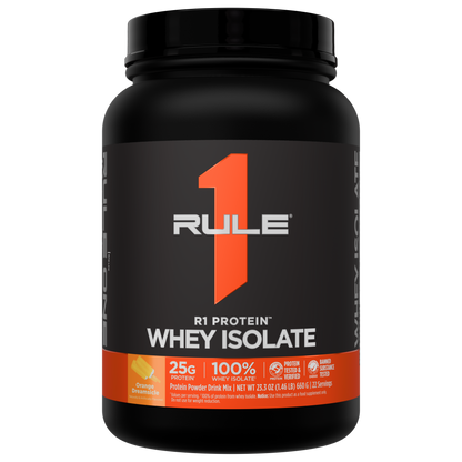 R1 Whey Isolate 2 lb - Orange Dreamsicle