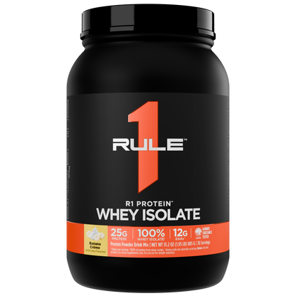 R1 Whey Isolate 2 lb - Banane glacée