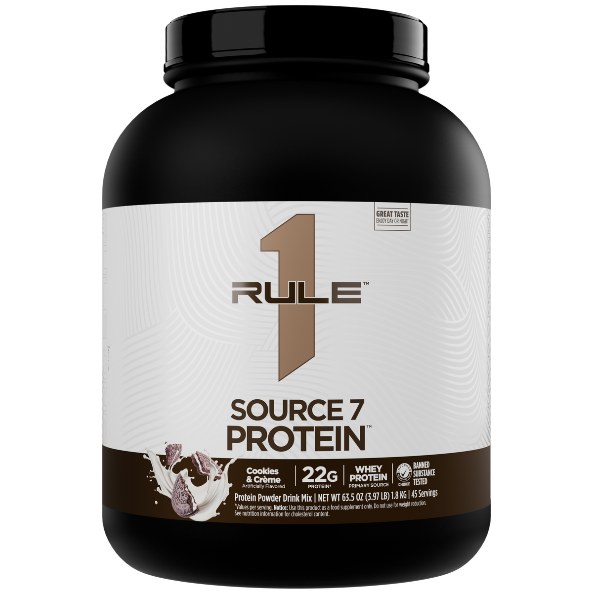 R1 Source7 Protein 4 lbs - Cookies & Cream