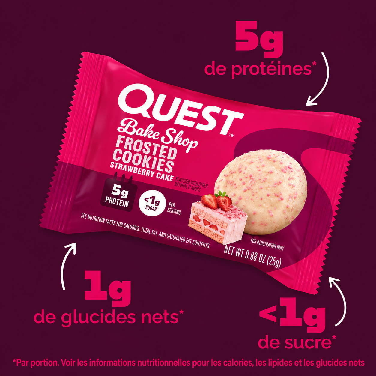 Quest Frosted Cookie