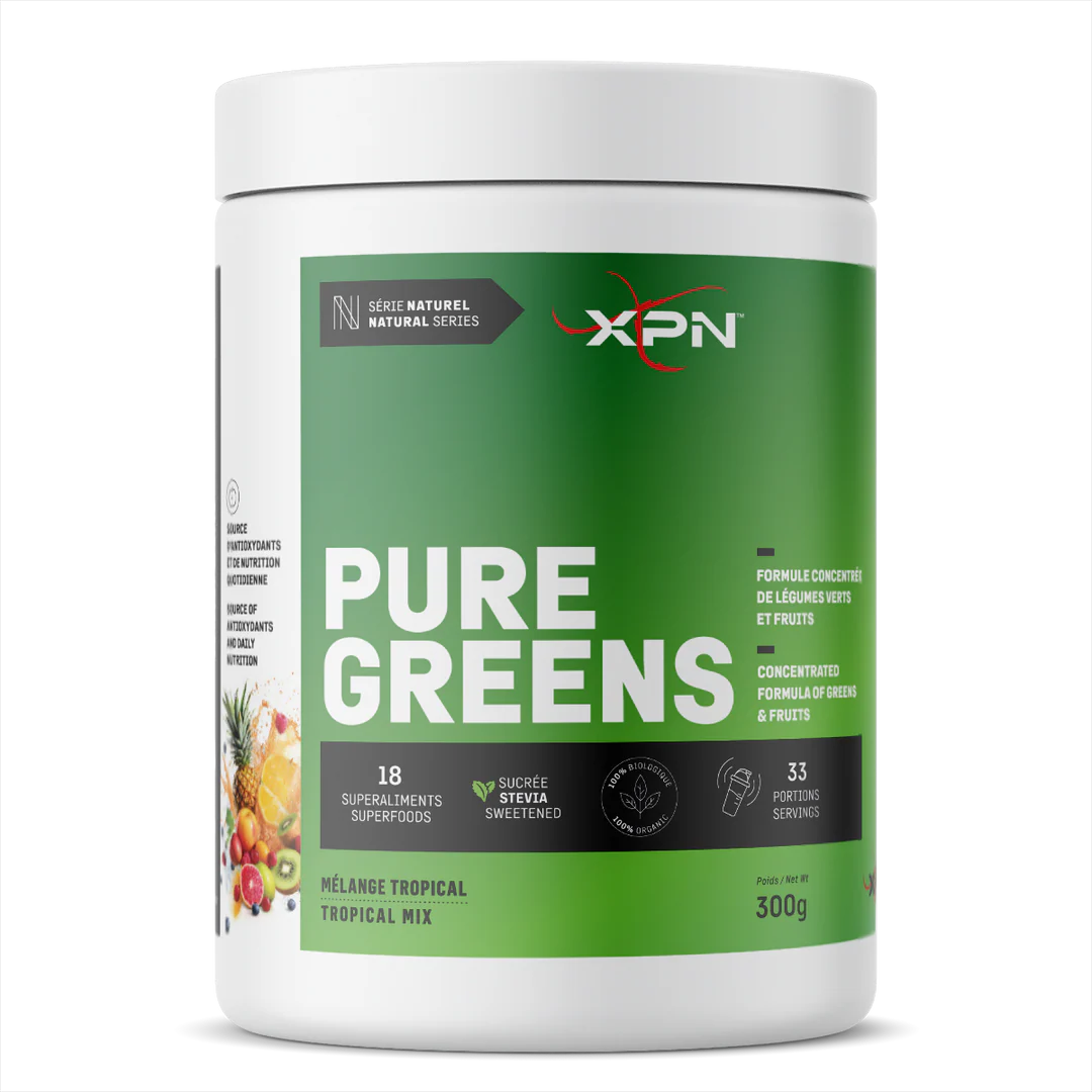XPN - Pure Greens, 300g - 3 saveurs