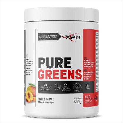 XPN - Pure Greens, 300g - 3 saveurs