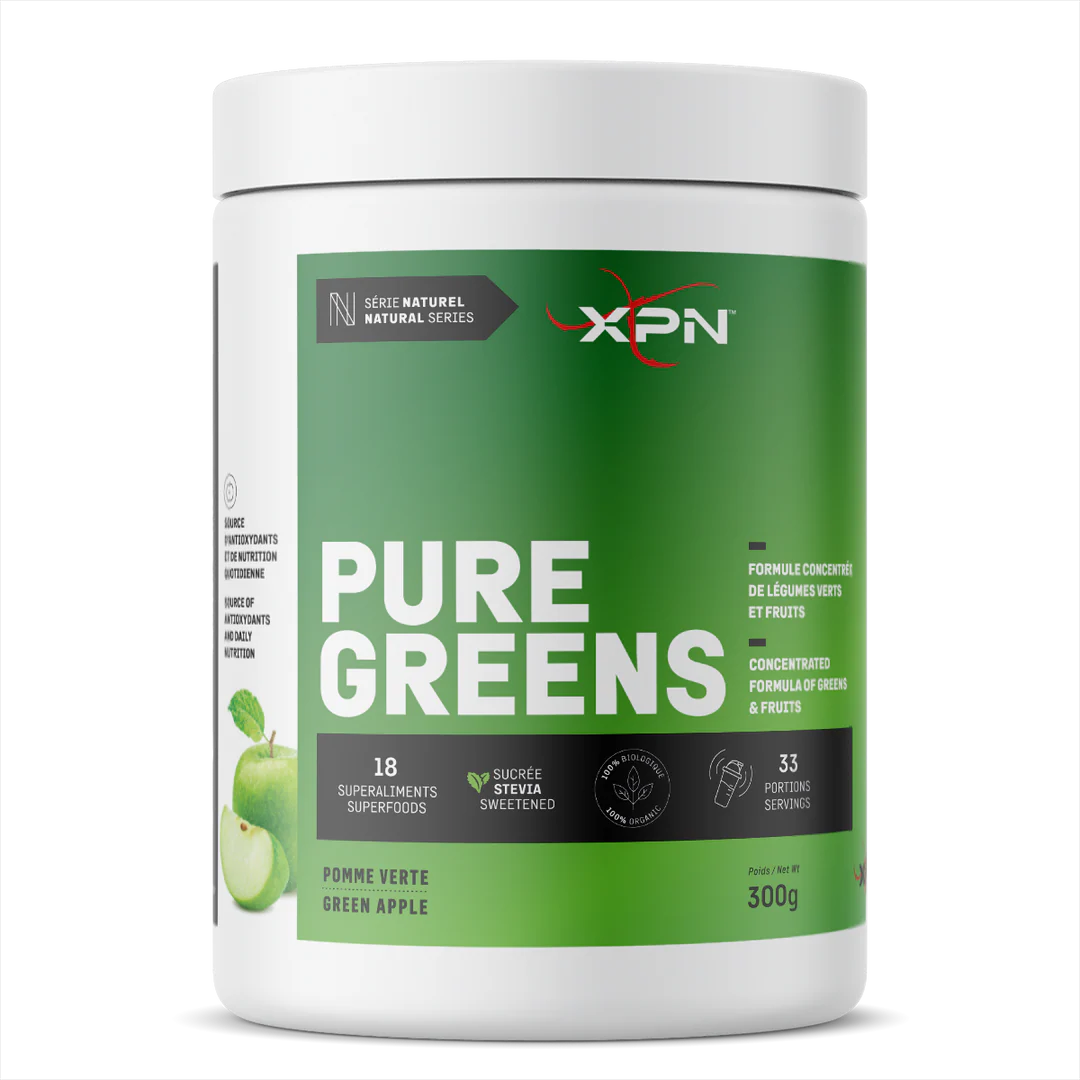 XPN - Pure Greens, 300g - 3 saveurs