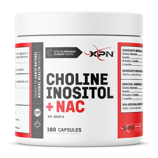 XPN - Choline Inositol + NAC, 180 capsules