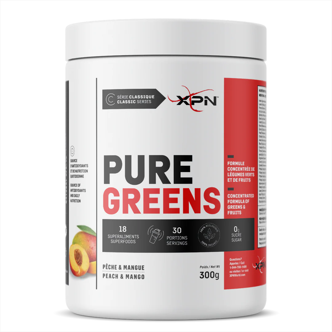 XPN - Pure Greens, 300g - 3 saveurs