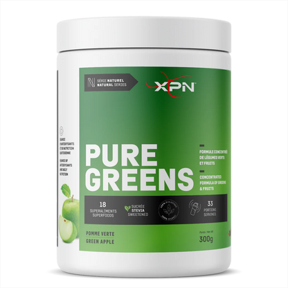 XPN - Pure Greens, 300g - 3 saveurs