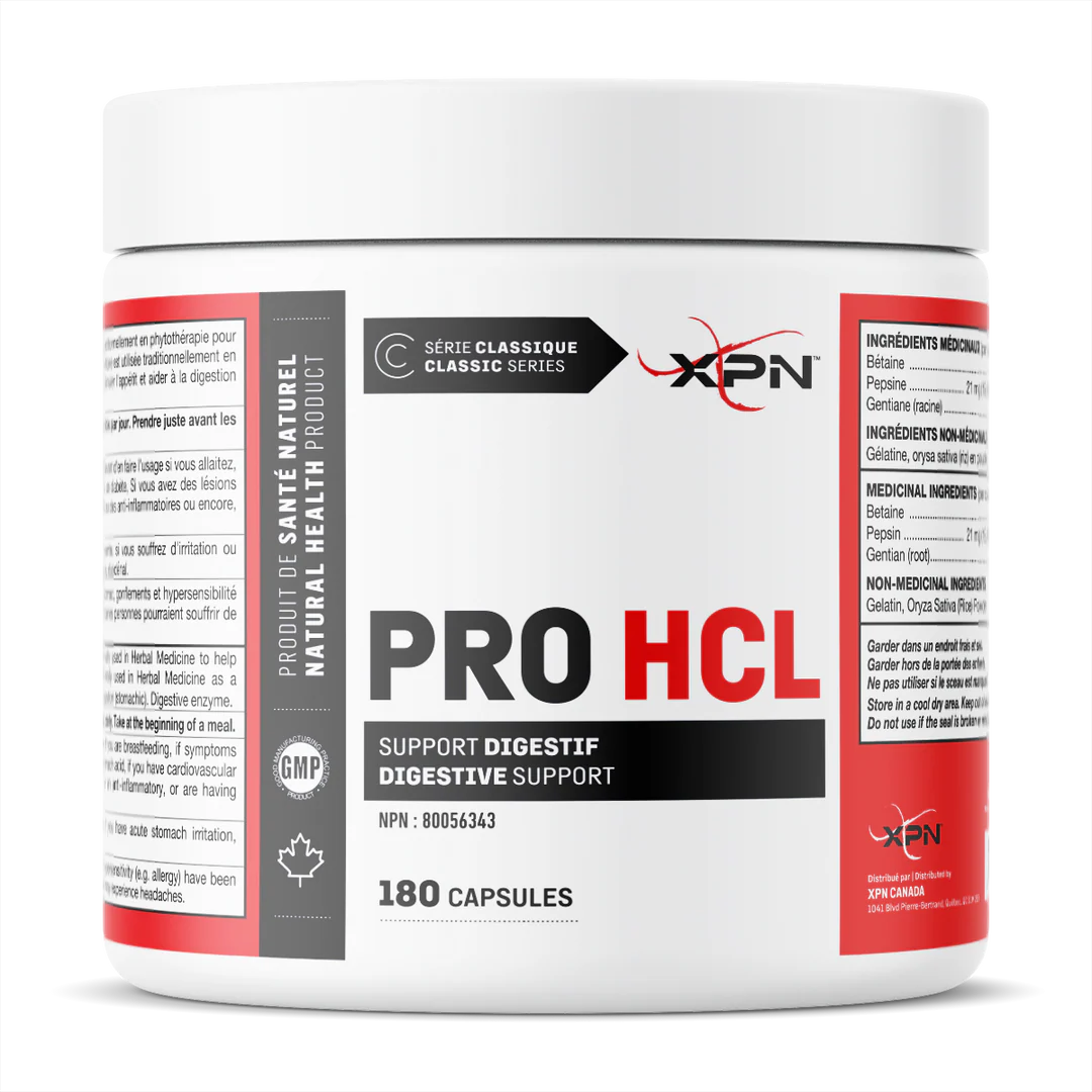 XPN - Pro HCL - 180 capsules